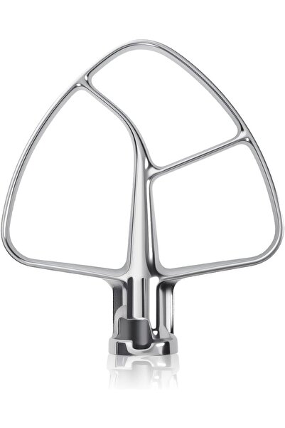 STARSTAR Stainless steel flat mixing paddle, suitable for KitchenAid 5QT tilt...