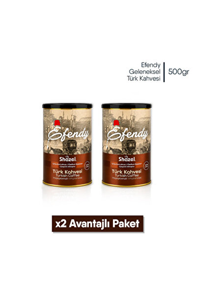 Shazel Efendy Traditional Turkish Coffee |   Medium Roasted |   Tinplate |   ...