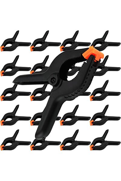 STARSTAR 20-pack plastic spring clips, heavy-duty spring clips, suitable for ...
