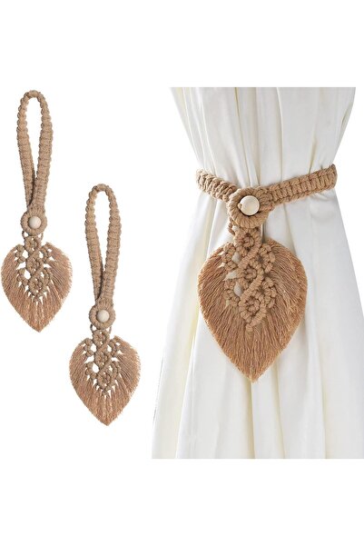 STARSTAR Two-piece bohemian-style curtain tieback set - tassel curtain tiebac...