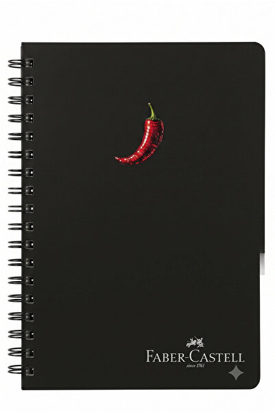 Faber Castell FC Disco Fruits tvrdi kartonski omot spiralna karirana sveska A...