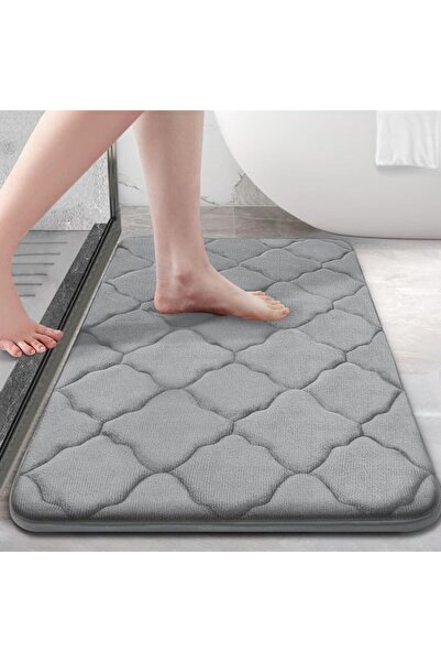 STARSTAR Memory foam bathroom rug, non-slip, soft, absorbent, washable, low-m...