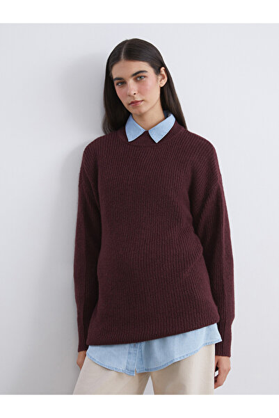 LC Waikiki Funnel Neck Women's Knit Sweater