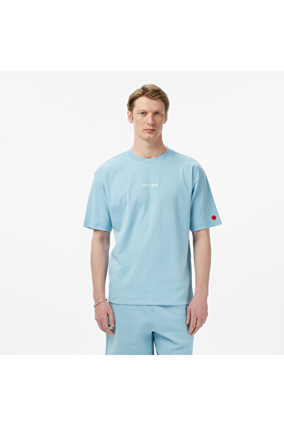 United4 United4 Regular Fit Men's Blue T-Shirt