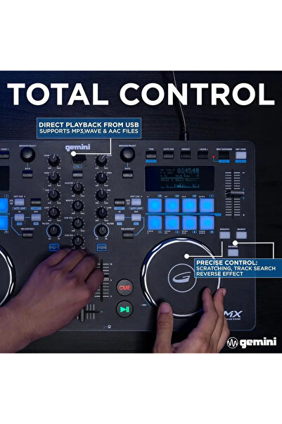 Gemini GMX | 2 Kanal DJ Kontrolcüsü
