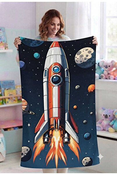 Elmas Dizayn 80X150 cm Bath Beach Boys' Baby Towel Hypoallergenic Quick Dry W...