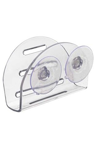 BAMI NETWORK Suport acrilic baie cu ventuza 11x5x7,5cm
