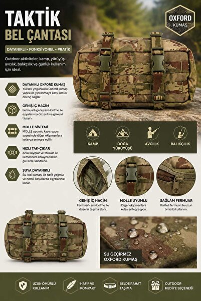 Siper Tactical Taktik Bel Çantası
