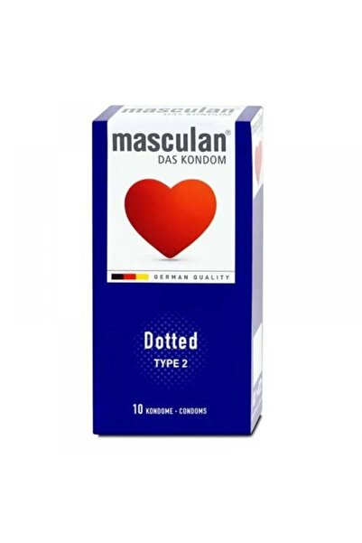 Masculan Type 2 Granulated Condom 10 Pieces
