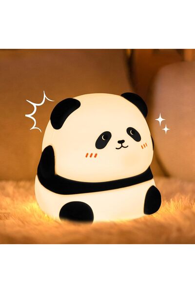 STARSTAR Silicone Children's Night Light, 7-Color Warm Adjustable Gradient Li...