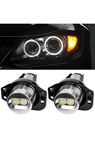 STARSTAR Two 12W LED white replacement bulbs for BMW 3 Series E90/E91 (2005-2...