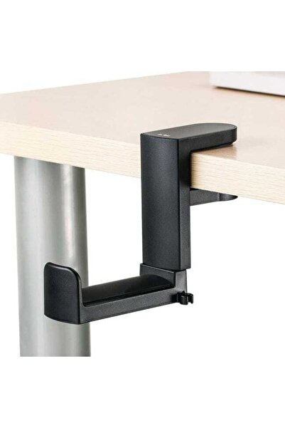 STARSTAR Headphone stand with 360° rotating hook and cable clip, under-desk g...