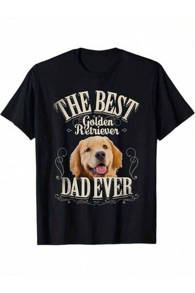 LİNA06 [Funny Lover-Shirt]% Cotton Funny Dog Lover-Shirt - Best Golden Retrie...