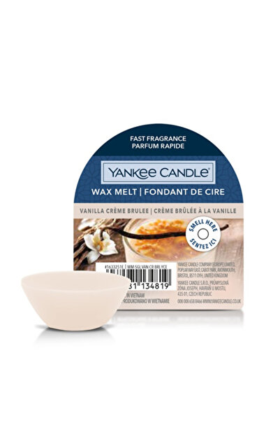 Yankee Candle Κερί με άρωμα βανίλιας και κρεμ μπρουλέ, 22 γρ.