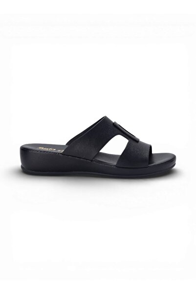 BATA Slip On Flat Slide Sandals