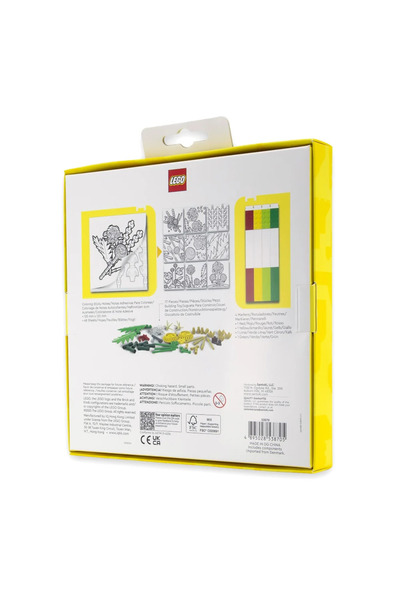 LEGO ®   مجموعة الرسم والتلوين من ليجو - مجموعة قوالب ليجو و أقلام التلوين من السلسلة النباتية (53870)