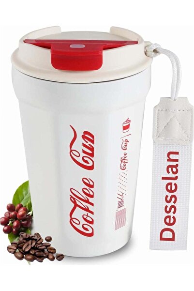 HXD Zoomlion 390ML Travel Coffee Mug – Double Wall Vacuum Insulated Stainless...
