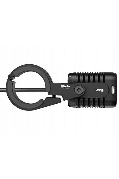 KNOG Lumină frontală pentru bicicletă Blinder E 120 Lux StVZO negru 700 lm