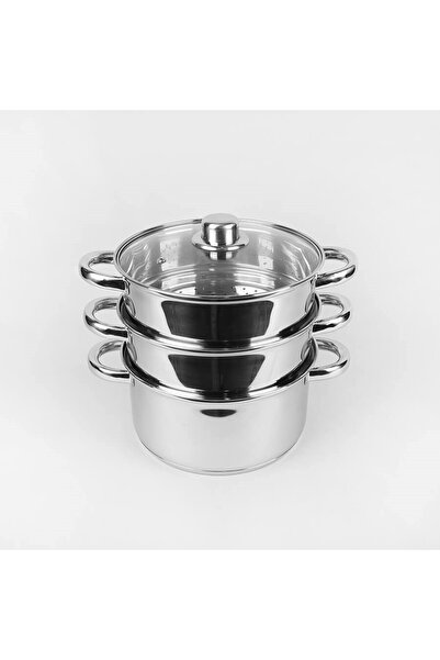 Maestro Oală cu aburi 20cm 3L din oțel inoxidabil INOX Inducție 2900-20