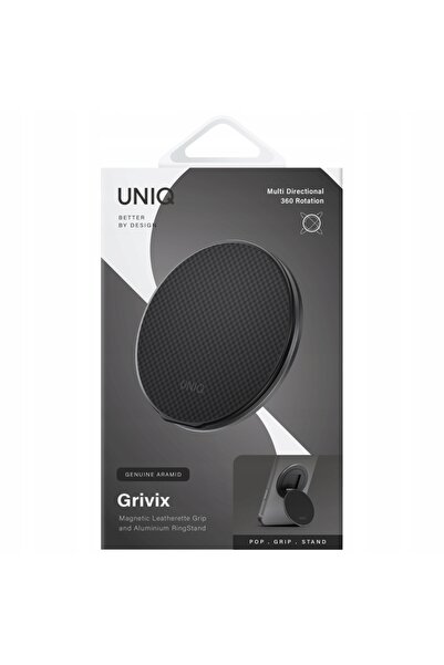 NO BRAND Suport magnetic UNIQ Grivix Premium 360 Mount&Grip Stand negru