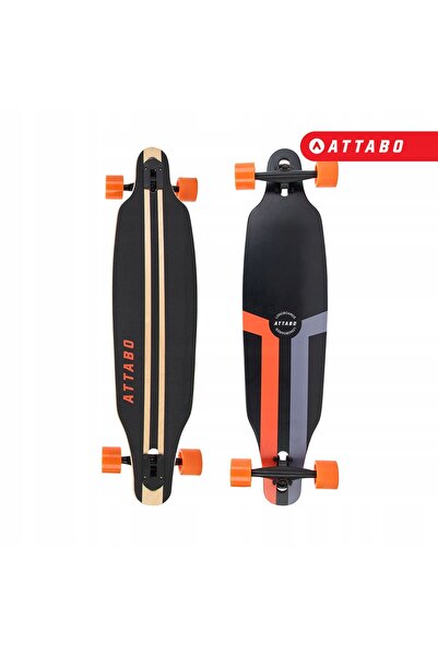 ATTABO Skateboard longboard flowrider negru OS Axe din aluminiu 7