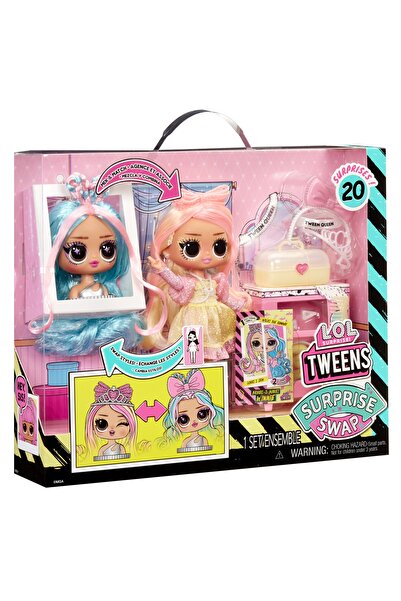 L.O.L. SURPRISE LOL SUPRISE TWEENS SWAP LALKA 2 ÎN 1 WAVES WINNIE CAP INTERCH...