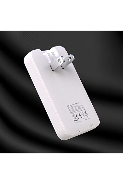 NO BRAND Dudao A65Q 65W USB-A / USB-C PD Încărcător de perete de călătorie ul...