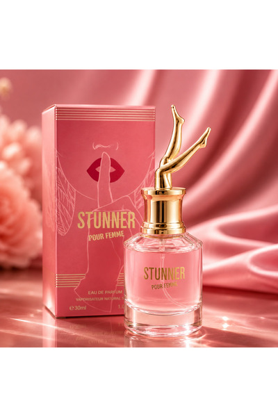 Stunner Parfum de Damă Seducător, Eau de Parfum 30 ml, Flacon Roz cu Design S...