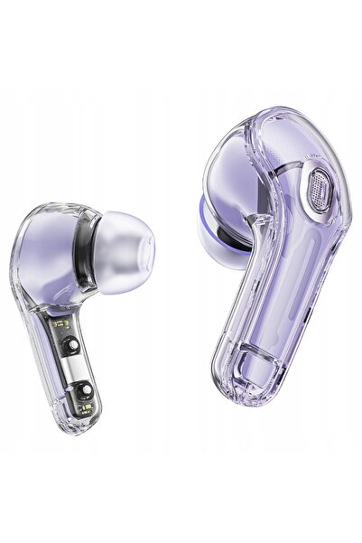 NO BRAND Căști wireless cu carcasă T8 Bluetooth TWS roz