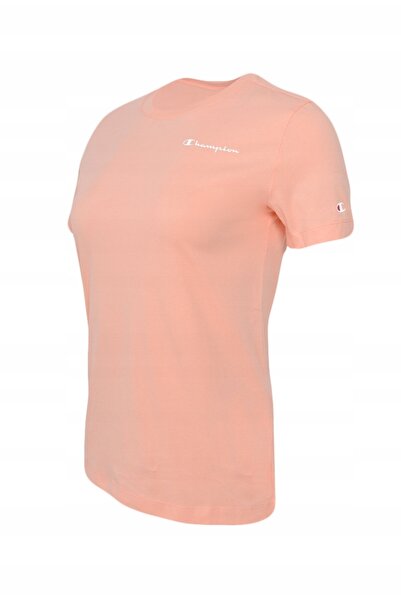 Champion Tricou de damă, logo mic tip script, bumbac, mărimea S