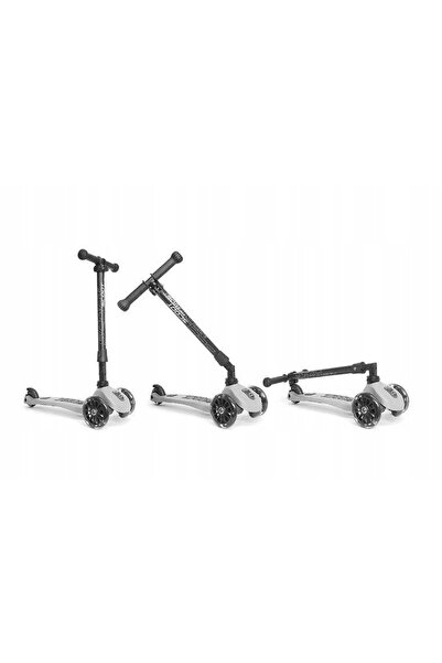 NO BRAND Scoot&Ride Lemon Highwaykick 3 LED trotinetă pliabilă pentru copii 3...