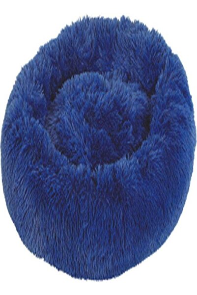 Zolux Noe Long-Haired Cushion For Cats Blue, 80 cm