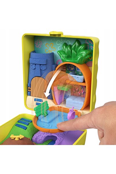 Polly Pocket Păpușă SpongeBob Set compact JKC84