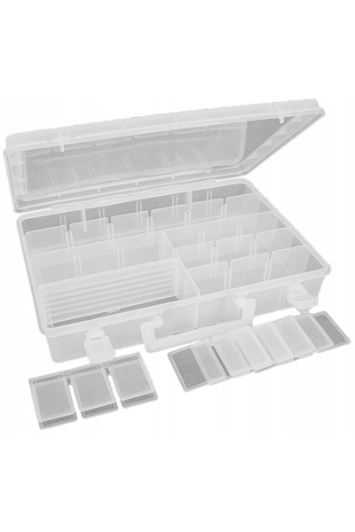 NO BRAND Cutie de pescuit cu compartimente mobile Mikado ABM 306 33x23x7 cm