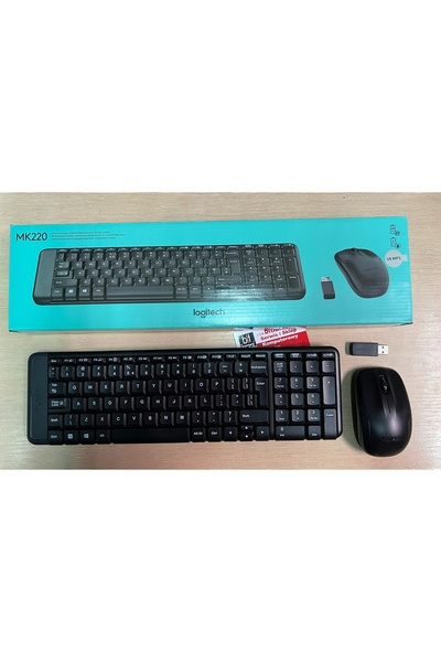 logitech Set tastatură și mouse wireless MK220