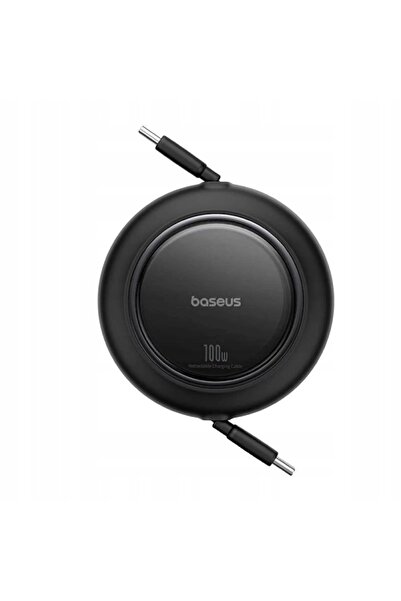 Baseus Cablu retractabil Free2Pull Mini 100W USB-C - USB-C 1.5m - negru