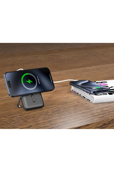 SWISSTEN POWERBANK 10000 mAh 20 W USB-C încărcare wireless Qi 15 W