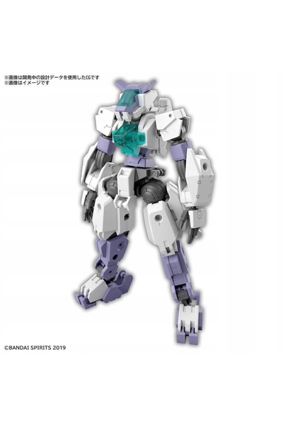 BANDAI MODEL FIGURINĂ GUNDAM 30MM 1/144 eEXM-S01U FORESTIERI 01