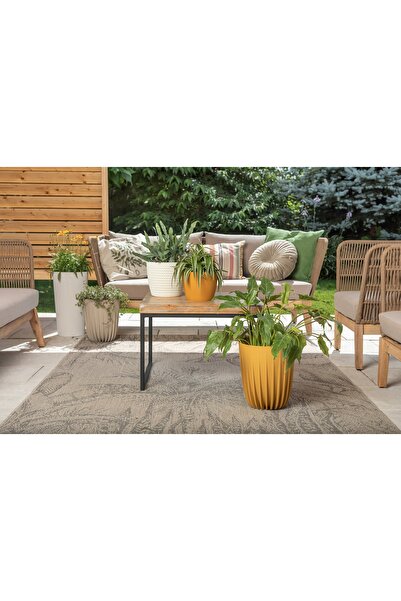 NO BRAND SET 3X Ghiveci de flori MISA, inserție pentru ghiveci MIRA 25 x 30 cm