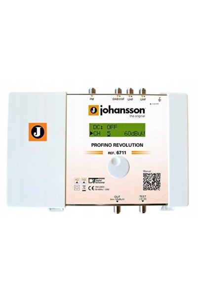 JOHANSSON Wzmacniacz PROFINO Revolution 6711 Plus