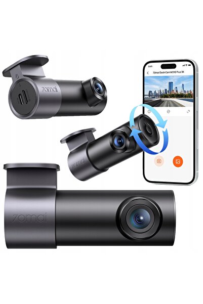 70MAİ Cameră auto M310 3K, înregistrator video de condus cu lentilă 360 °
