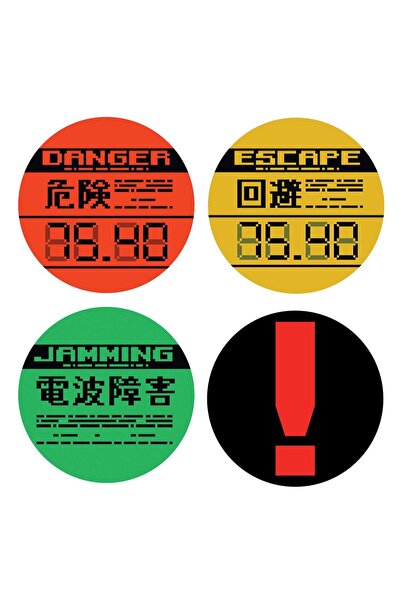 Fanattik Metal Gear Solid Coaster Pachet de 4