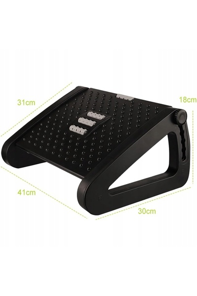NO BRAND Suport pentru picioare pentru scaun de birou FOOTREST, reglabil, erg...