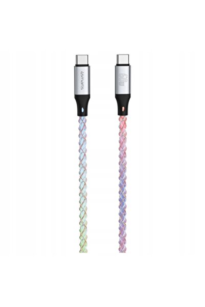NO BRAND Cablu 4smarts USB-C 60W 1.5m RGB