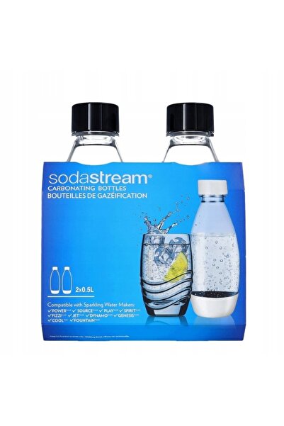 sodastream Sticle pentru Saturatora Fuse 0,5L, pachet de 2, verde/galben