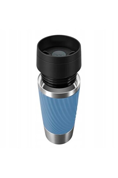 NO BRAND Cană termică clasică cu design răsucit 0.36L, husă din silicon marin