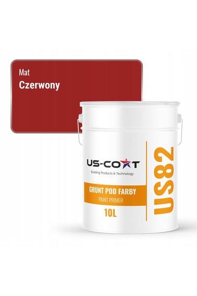 NO BRAND GRUNT PRIMER PENTRU VOPSEA DE FAȚADĂ SILICONIC ROȘU RAL3001 10L