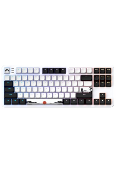 NO BRAND Dark Project ALU87A Fuji V2 II TKL G3MS Sapphire Tastatură RGB Hot Swap