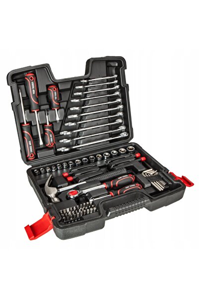 TOP TOOLS 1/4 " 3/8 " 73 piese Set de scule șurubelnițe, chei și capete tubul...