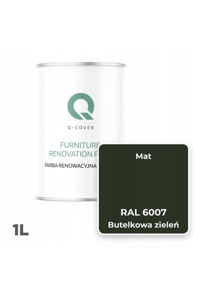 NO BRAND Vopsea pentru mobilier de bucătărie, față de dulapuri, verde sticlă ...
